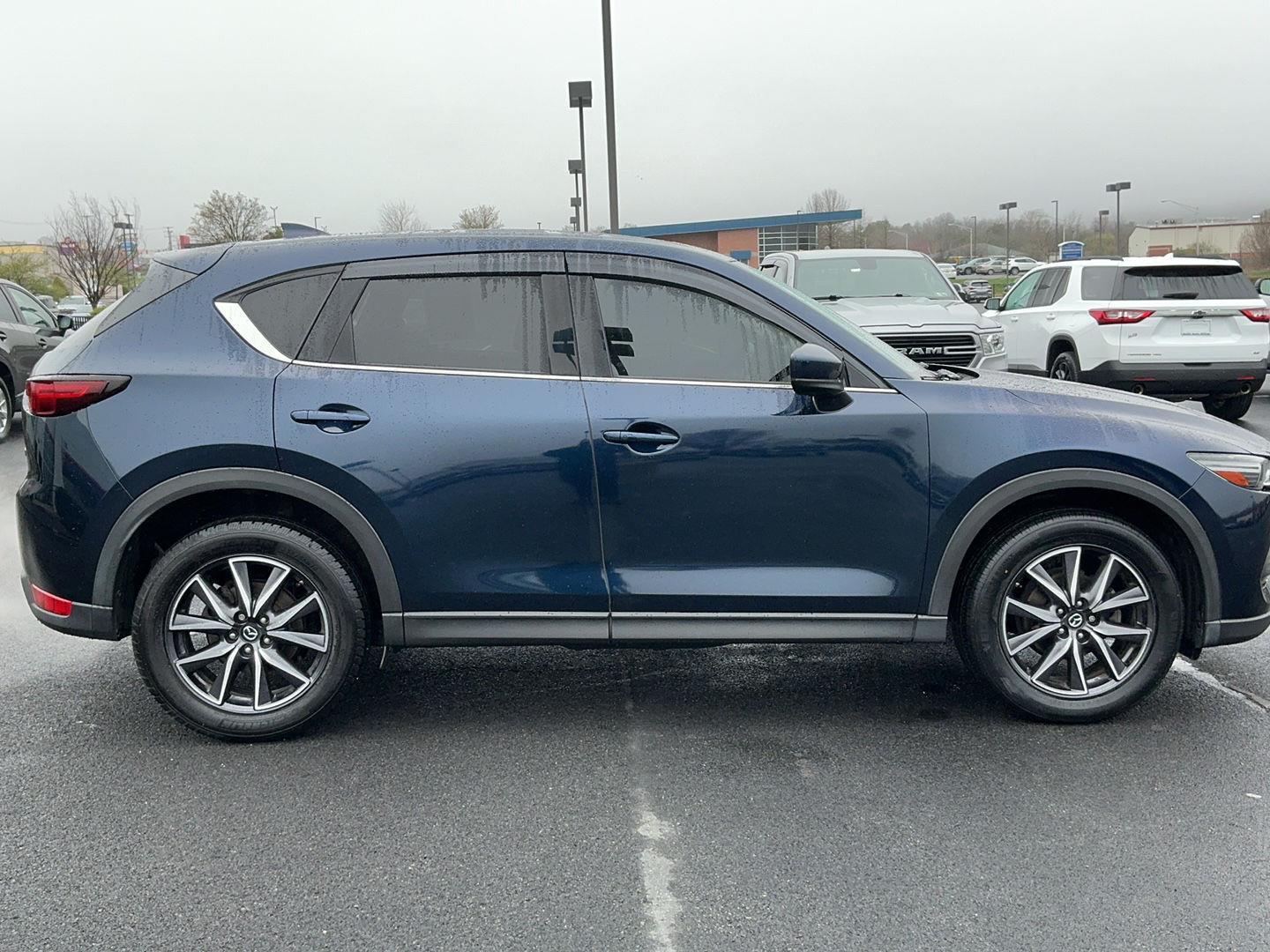 Deep Crystal Blue Mica 2018 Mazda CX-5 Grand Touring AWD SUV / Crossover All-Wheel Drive Automatic