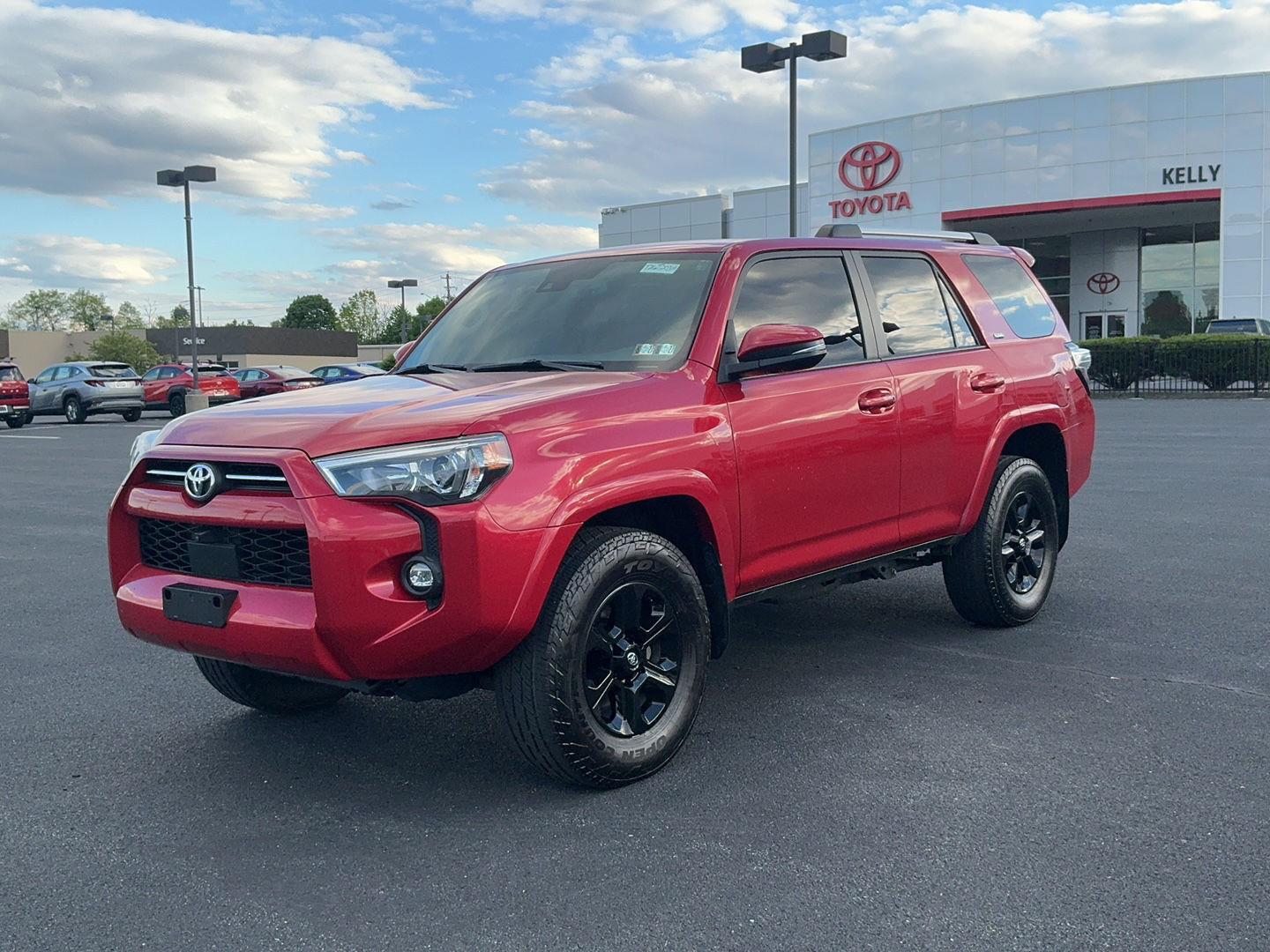 Barcelona Red Metallic 2022 Toyota 4Runner SR5 Premium 4WD SUV / Crossover Four-Wheel Drive 5-Speed Automatic