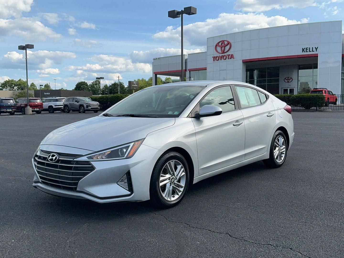 Symphony Silver 2019 Hyundai Elantra Sedan Front-Wheel Drive Automatic