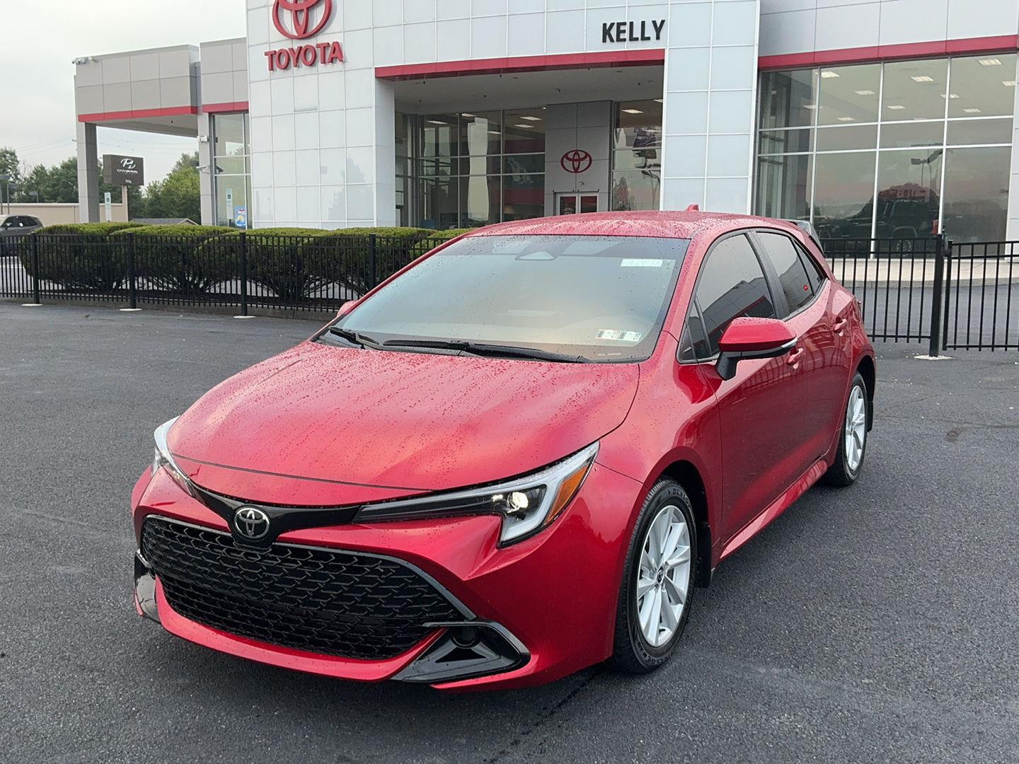 Finish Line Red 2025 Toyota Corolla Hatchback Hatchback Front-Wheel Drive Continuously Variable Transmission