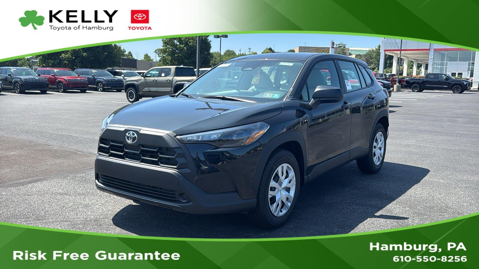 Jet Black 2026 Toyota Corolla Cross SUV / Crossover All-Wheel Drive Continuously Variable Transmission