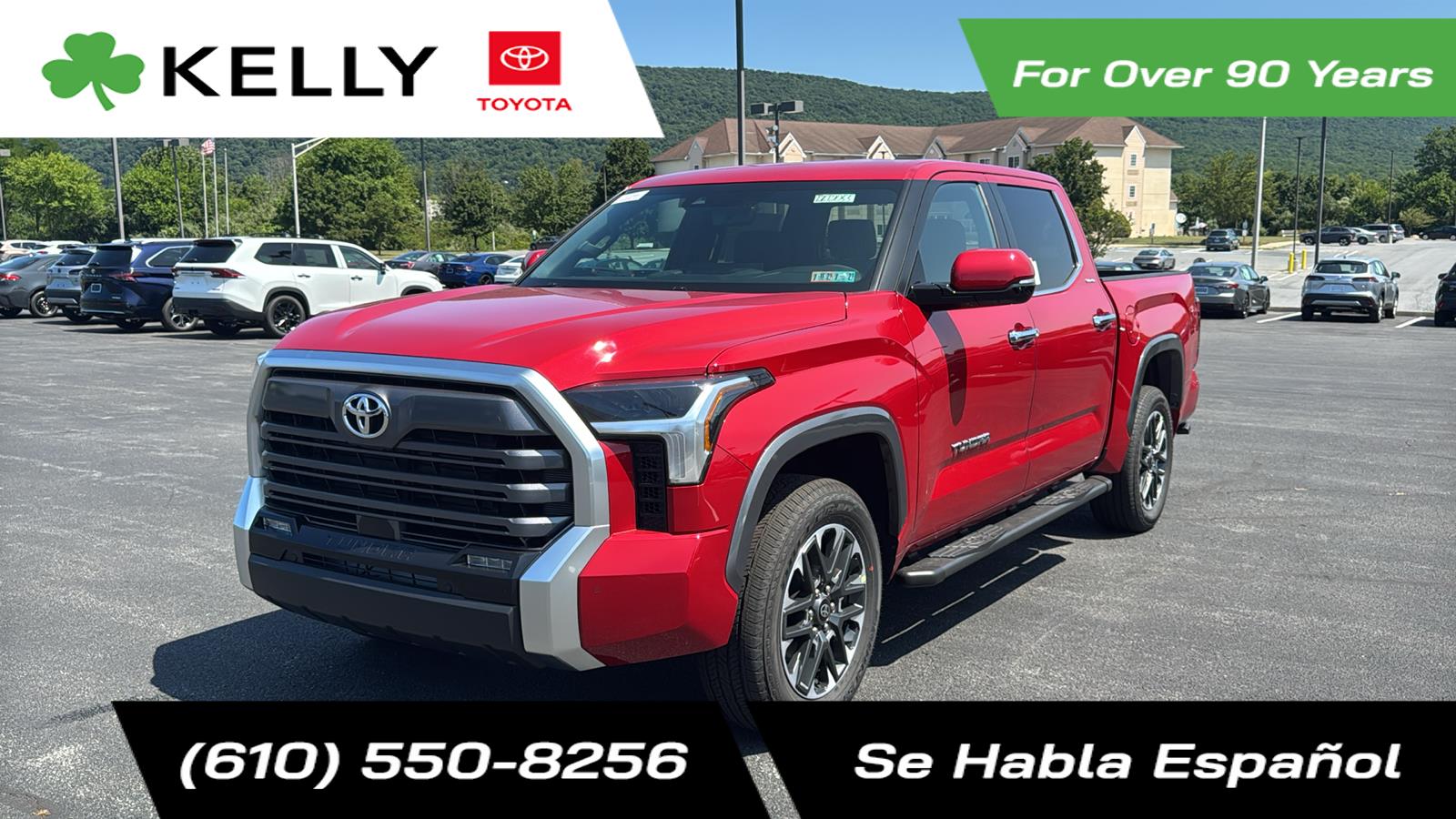 Supersonic Red 2026 Toyota Tundra Pickup Truck Four-Wheel Drive Automatic