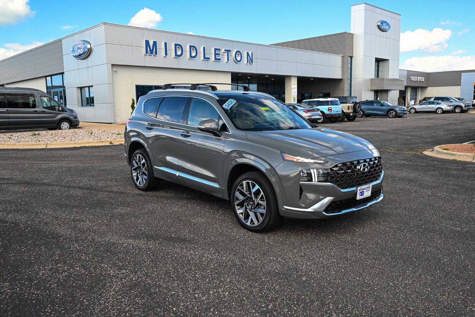 Hampton Gray 2023 Hyundai Santa Fe SUV / Crossover All-Wheel Drive Automatic