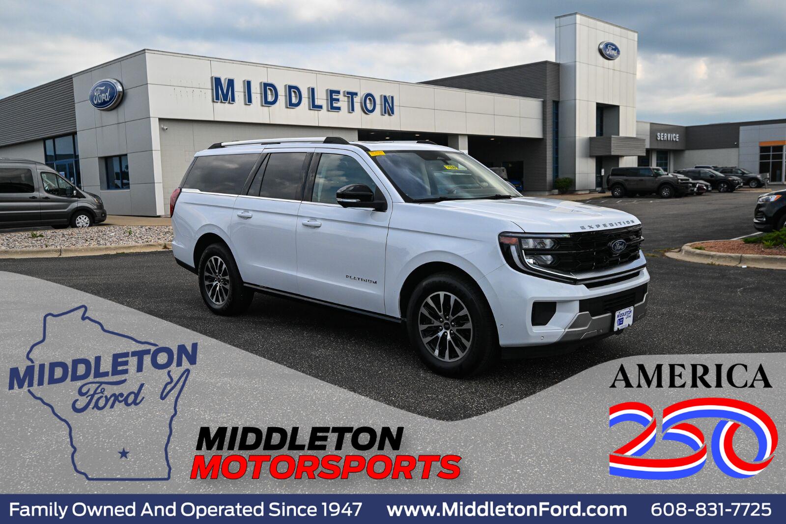 Oxford White 2025 Ford Expedition SUV / Crossover Four-Wheel Drive Automatic