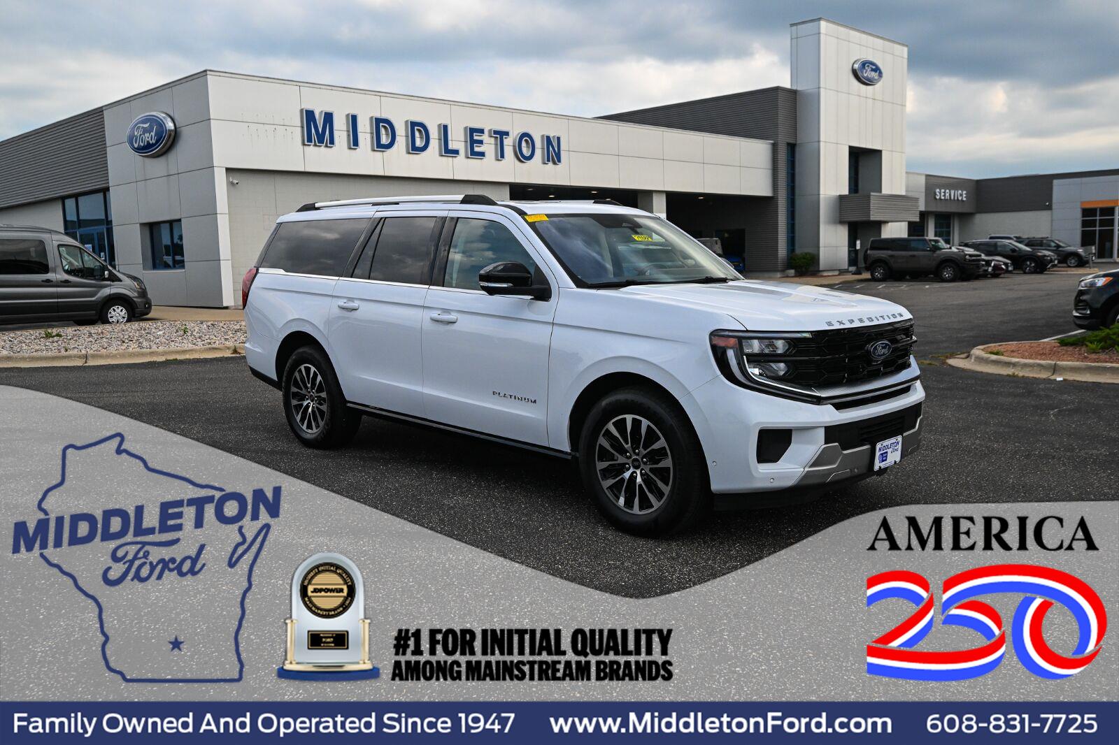 Oxford White 2025 Ford Expedition SUV / Crossover Four-Wheel Drive Automatic