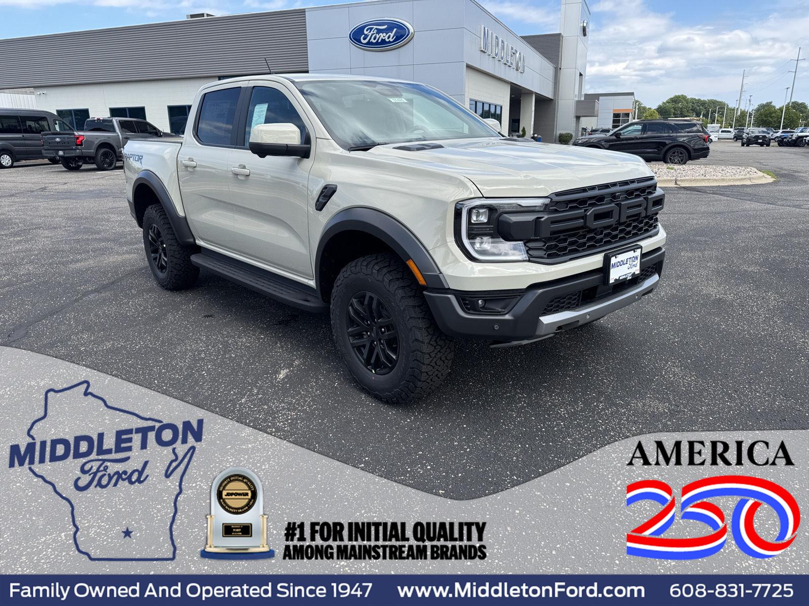 Desert Sand 2026 Ford Ranger Pickup Truck Four-Wheel Drive Automatic