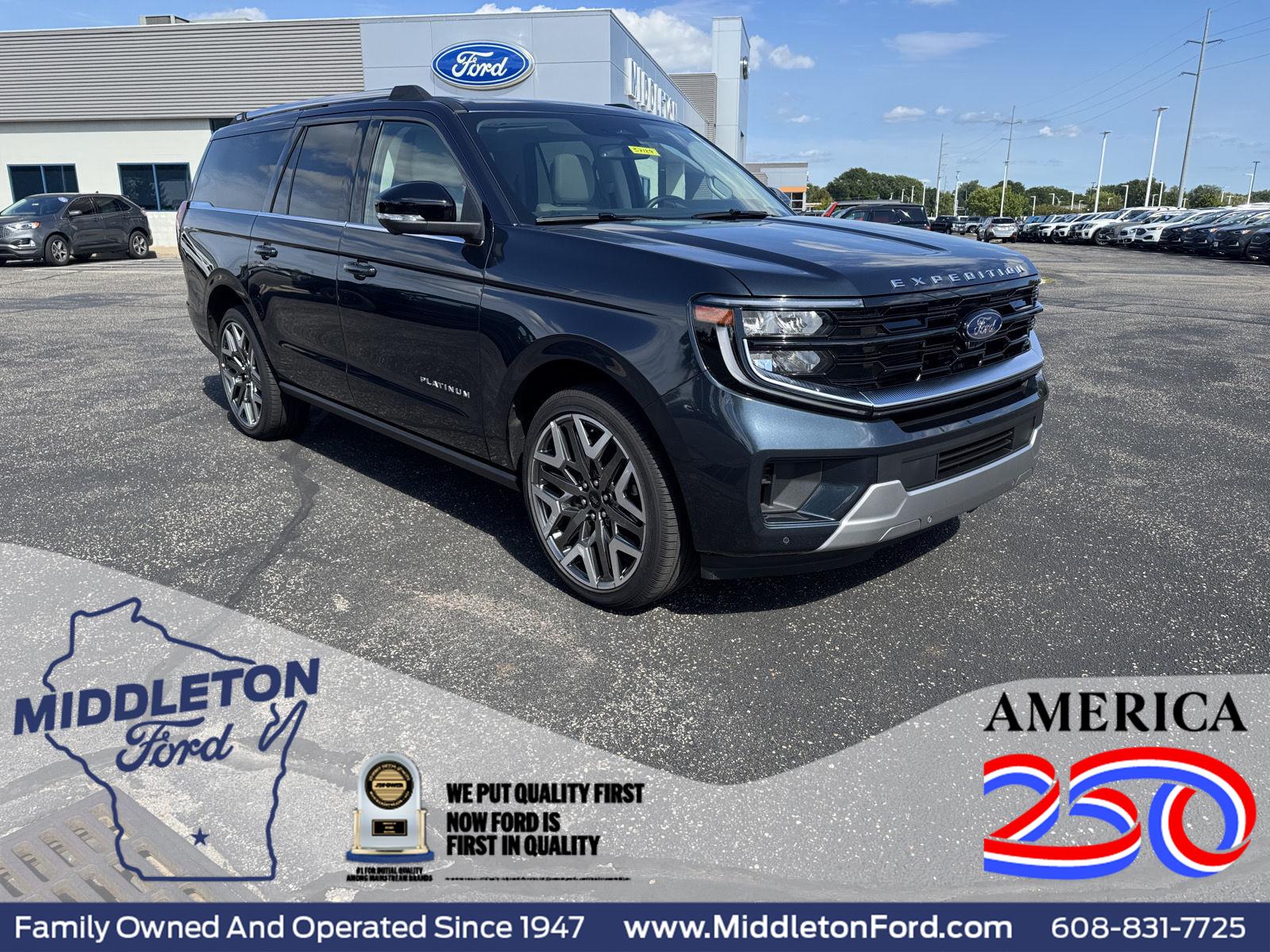 Stone Blue 2026 Ford Expedition SUV / Crossover Four-Wheel Drive Automatic