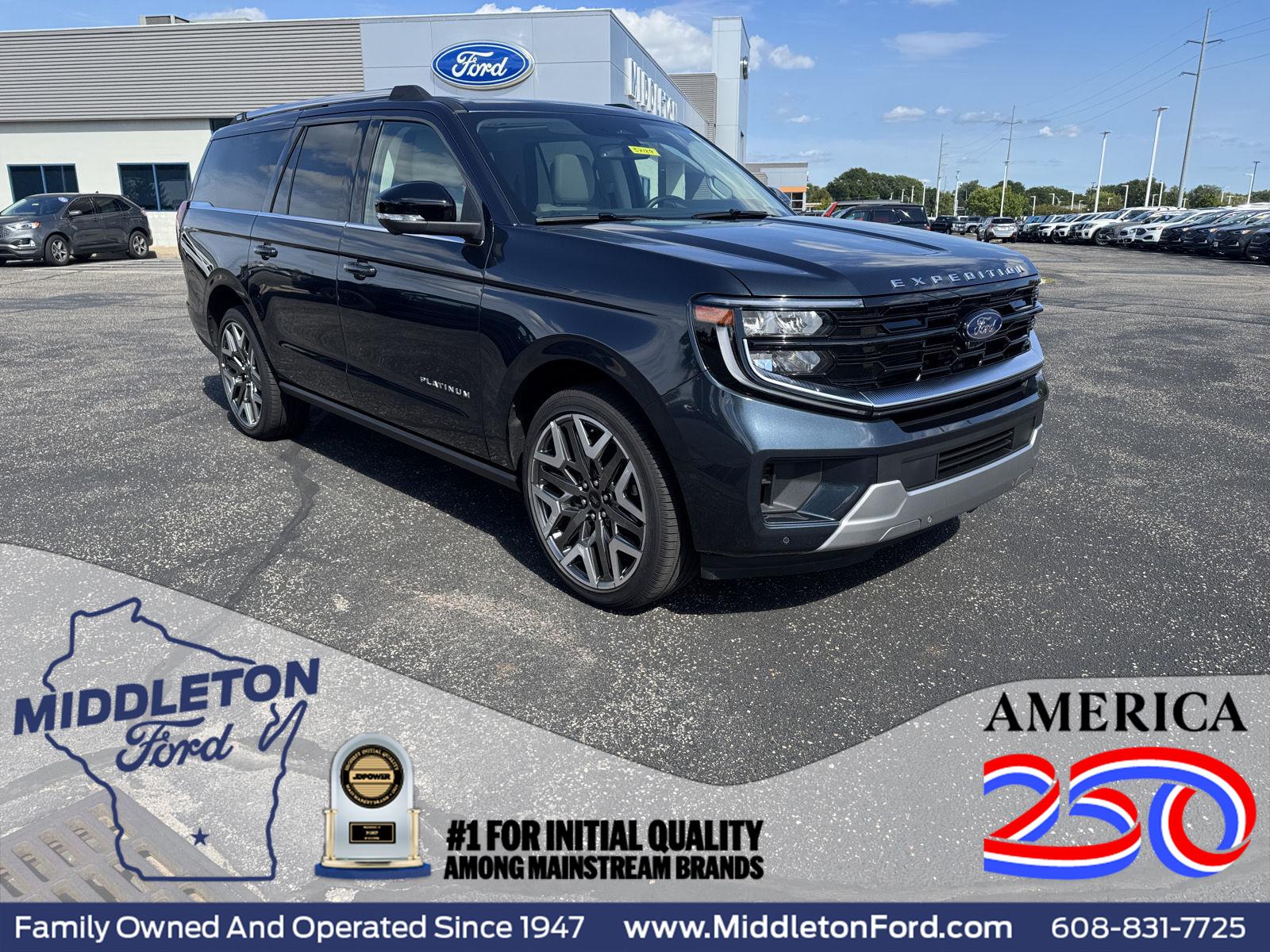Stone Blue 2026 Ford Expedition SUV / Crossover Four-Wheel Drive Automatic