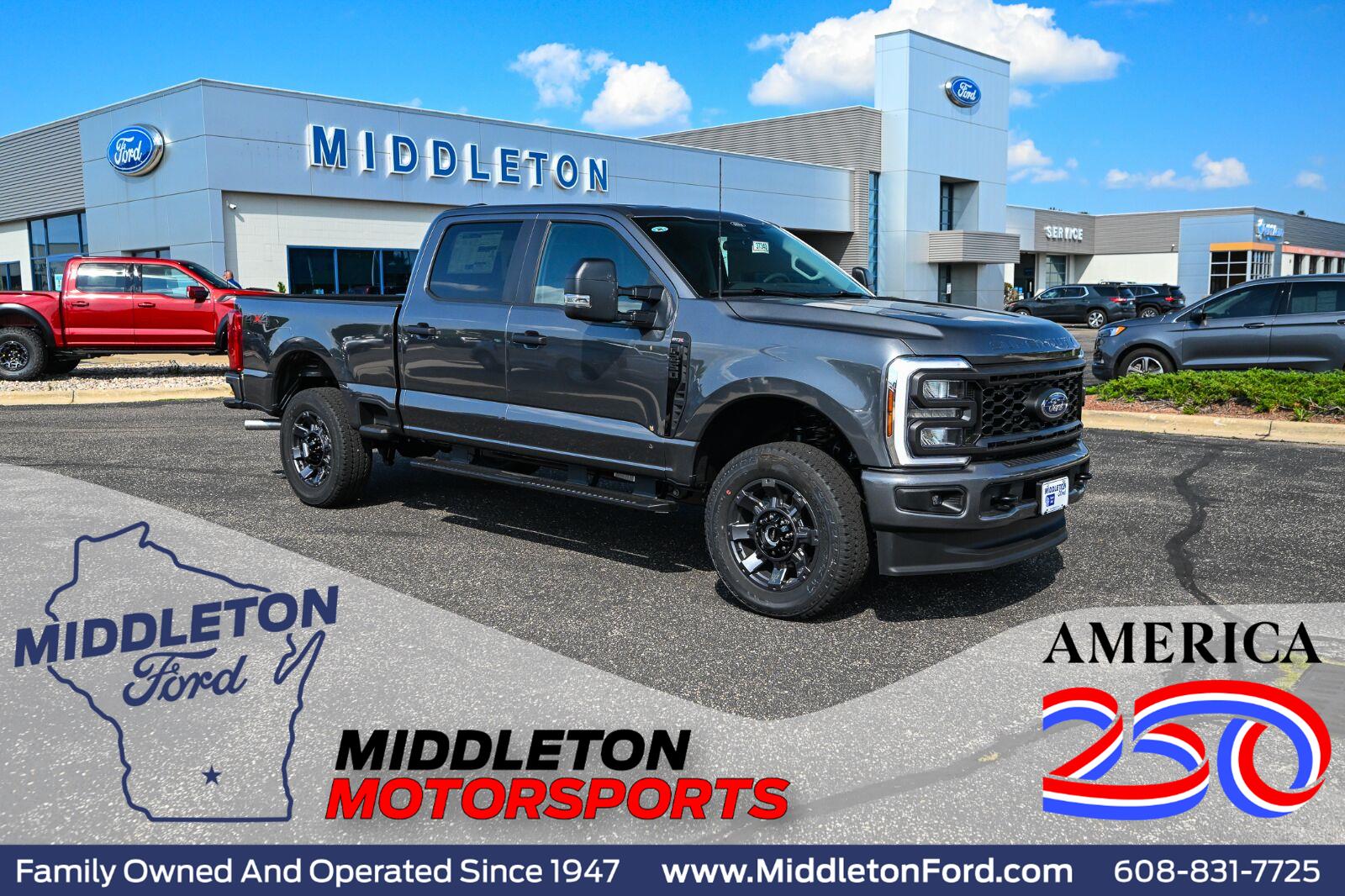 Carbonized Gray 2026 Ford F-250 Super Duty Pickup Truck Four-Wheel Drive Automatic