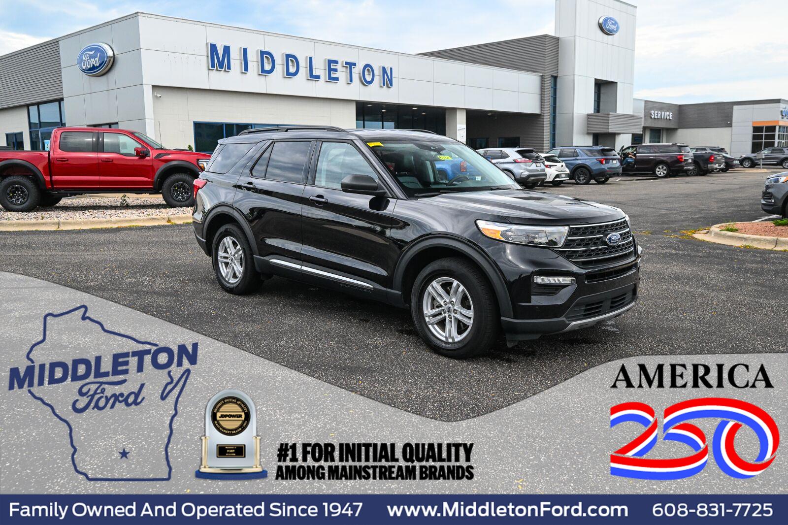 Agate Black 2024 Ford Explorer SUV / Crossover All-Wheel Drive Automatic