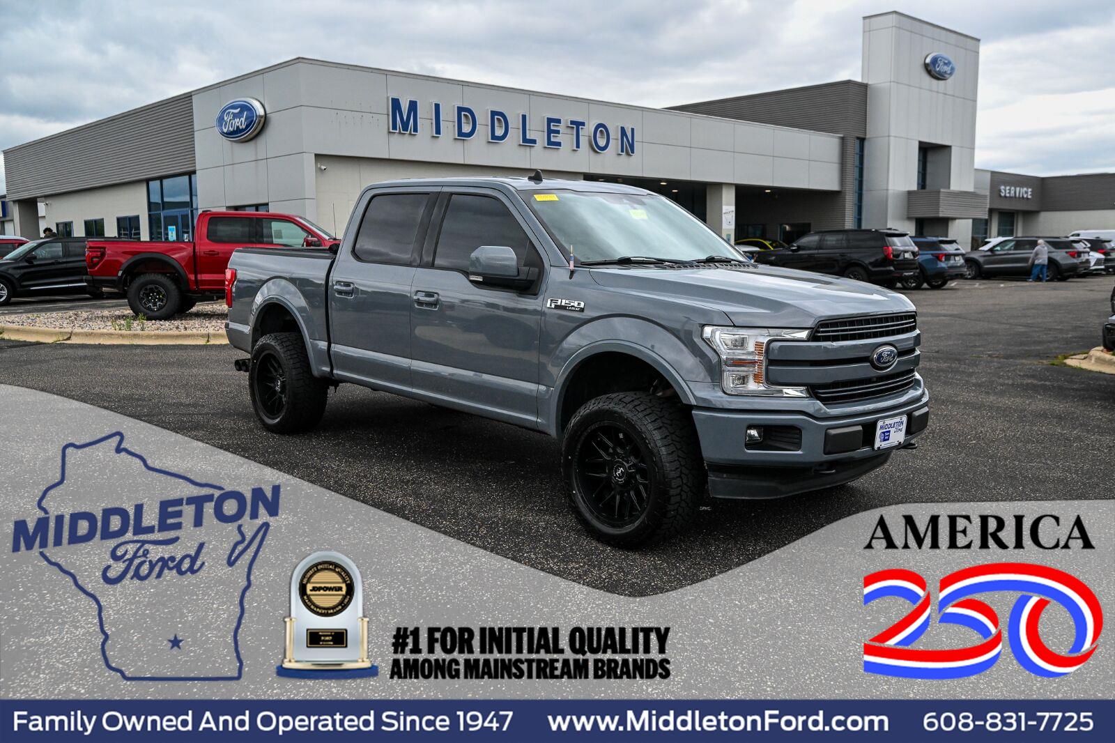 Abyss Gray 2020 Ford F-150 Pickup Truck Four-Wheel Drive Automatic