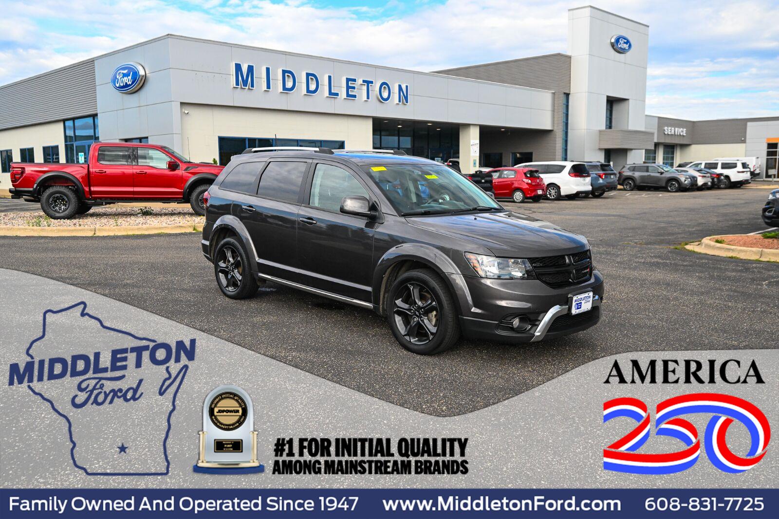 Gray (Granite Pearlcoat) 2018 Dodge Journey SUV / Crossover Front-Wheel Drive 4-Speed Automatic