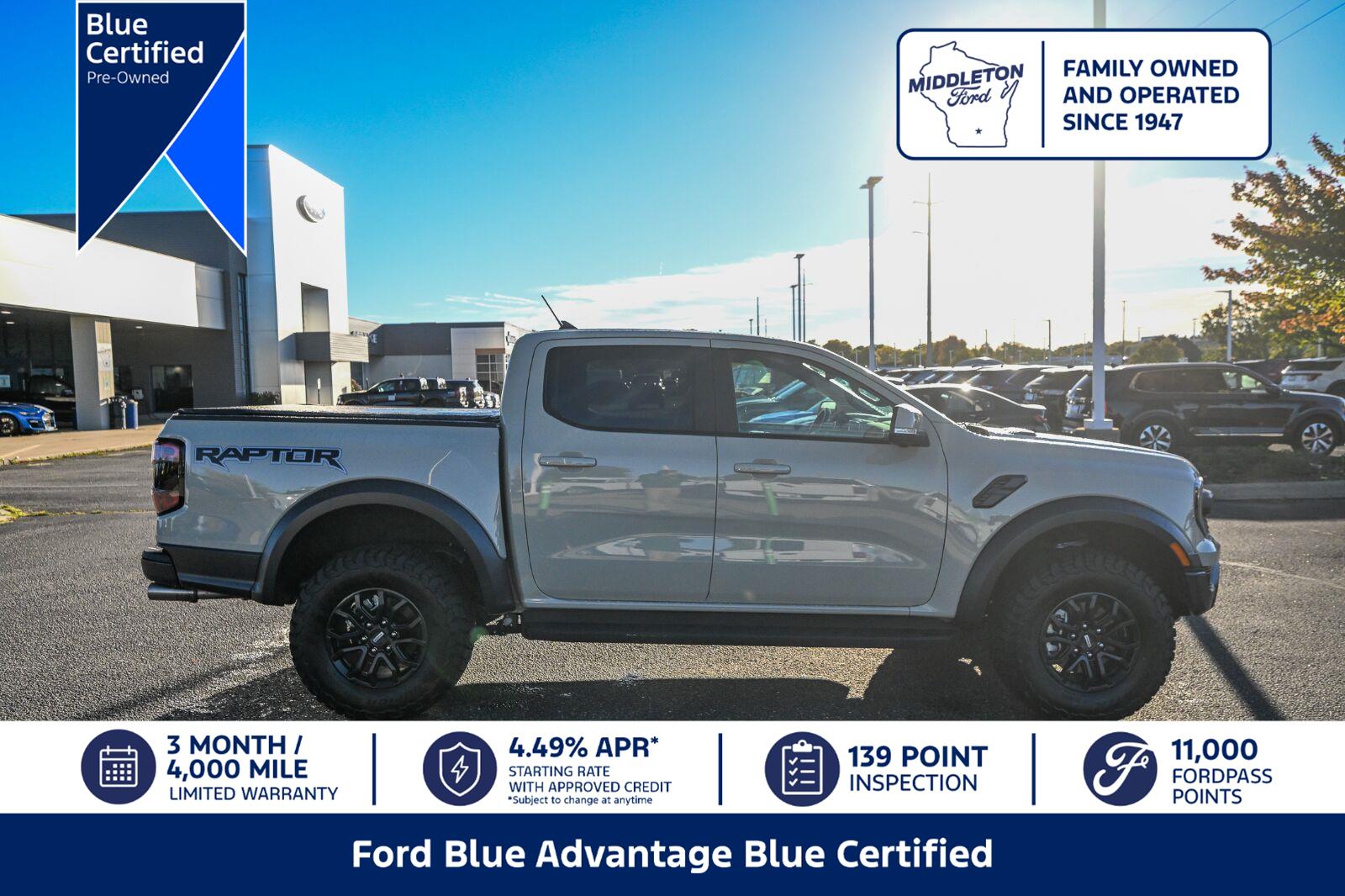 Desert Sand 2025 Ford Ranger Pickup Truck Four-Wheel Drive Automatic