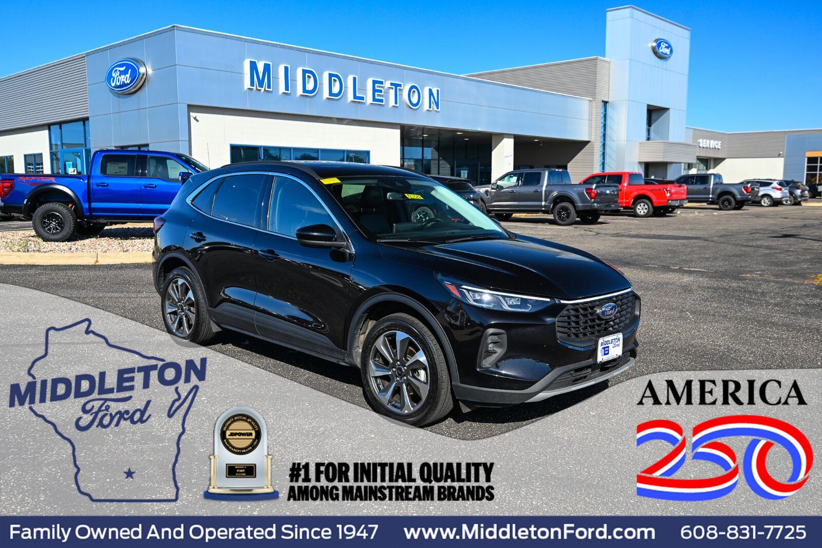 Agate Black 2025 Ford Escape SUV / Crossover All-Wheel Drive 8-Speed Automatic