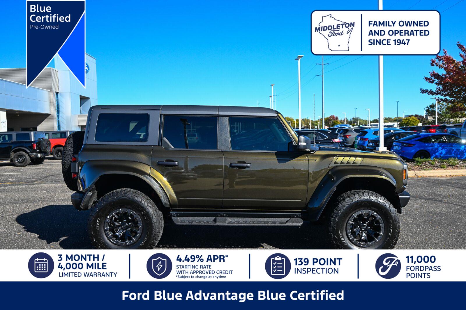 2024 Ford Bronco Raptor 4WD