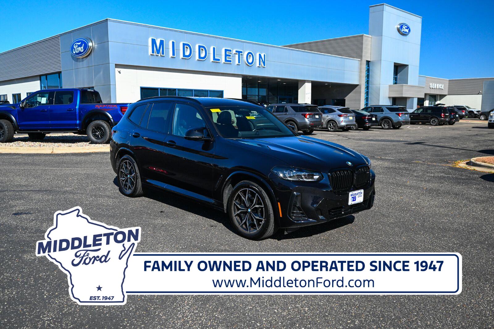 Carbon Black Metallic 2023 BMW X3 SUV / Crossover All-Wheel Drive Automatic