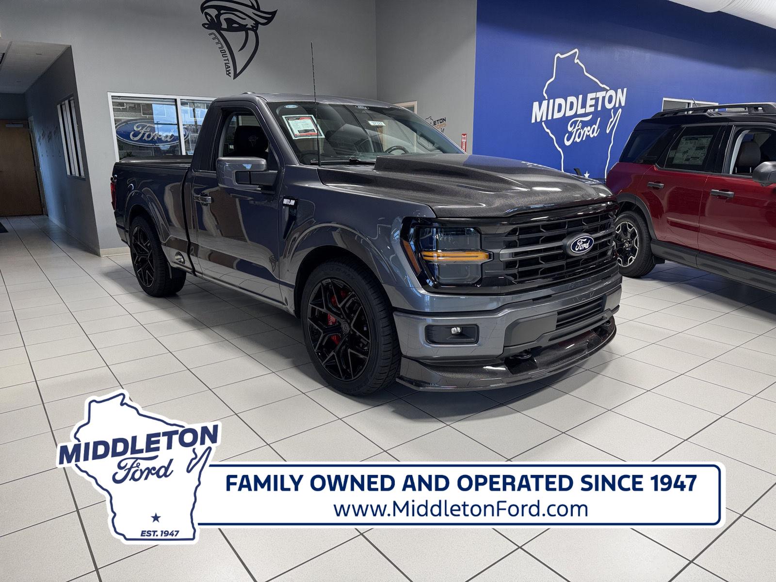 Carbonized Gray 2026 Ford F-150 Pickup Truck Four-Wheel Drive Automatic