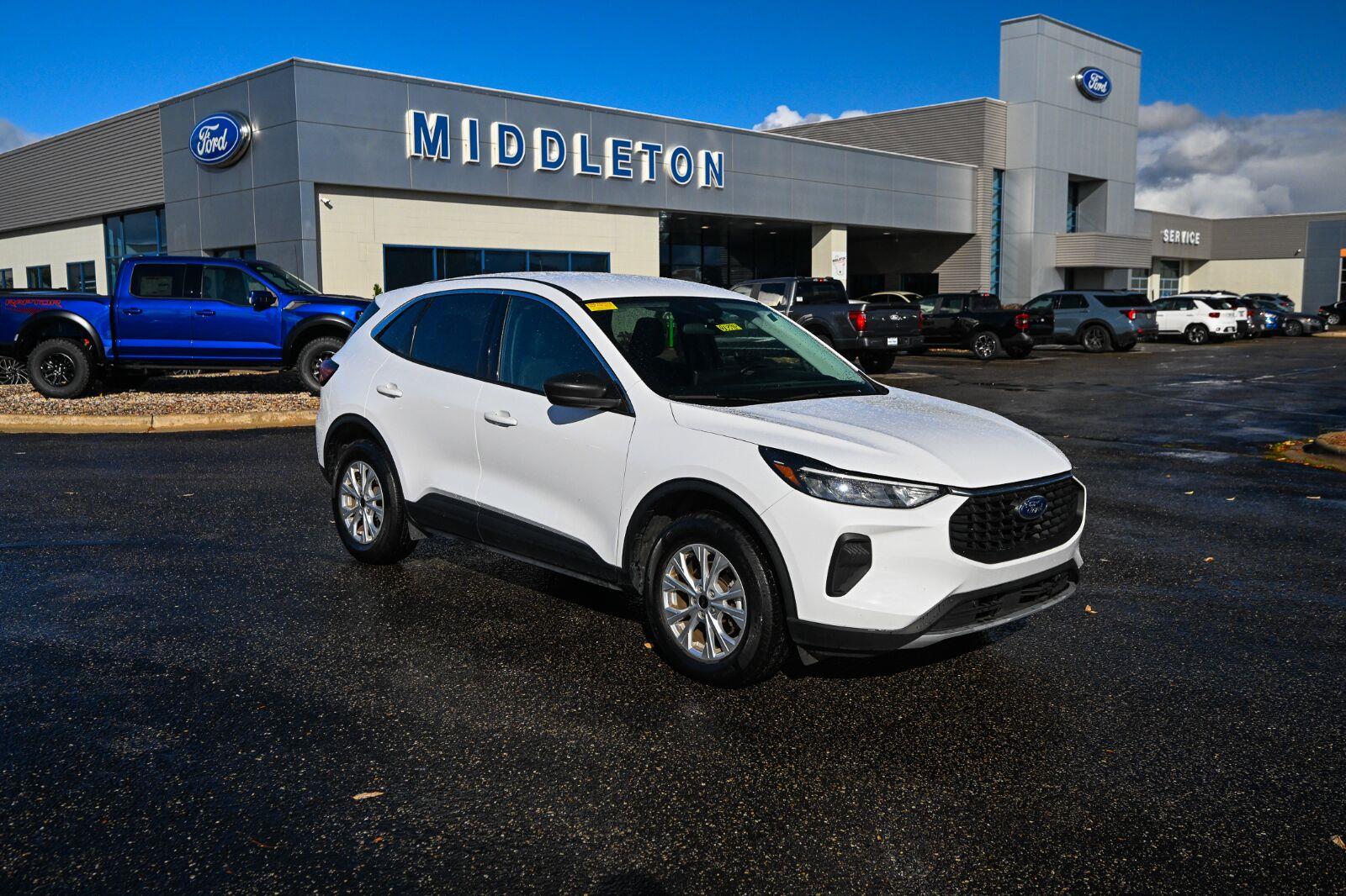 Oxford White 2024 Ford Escape SUV / Crossover All-Wheel Drive 8-Speed Automatic