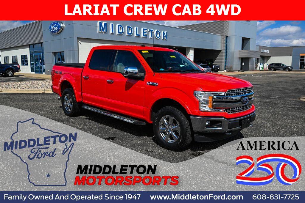 Blue Jeans 2019 Ford F-150 Pickup Truck Four-Wheel Drive Automatic
