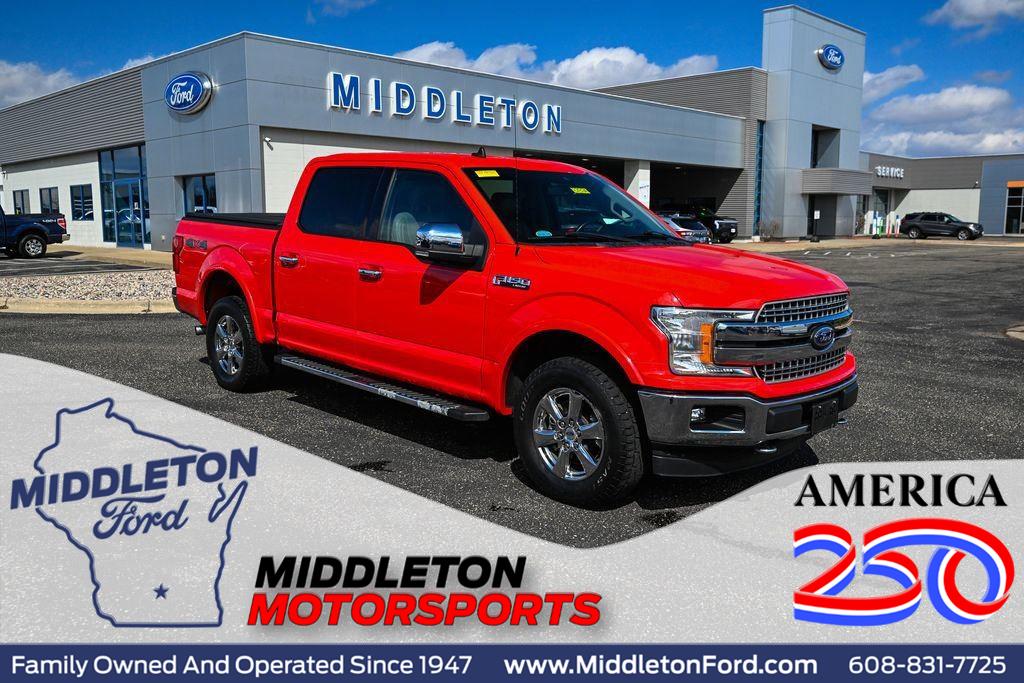 Blue Jeans 2019 Ford F-150 Pickup Truck Four-Wheel Drive Automatic