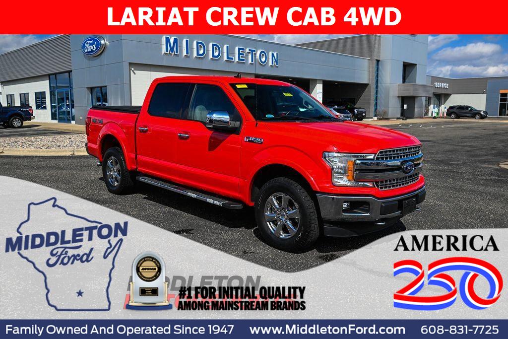Blue Jeans 2019 Ford F-150 Pickup Truck Four-Wheel Drive Automatic
