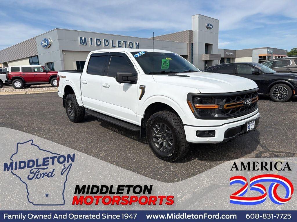 Oxford White 2025 Ford F-150 Pickup Truck Four-Wheel Drive Automatic