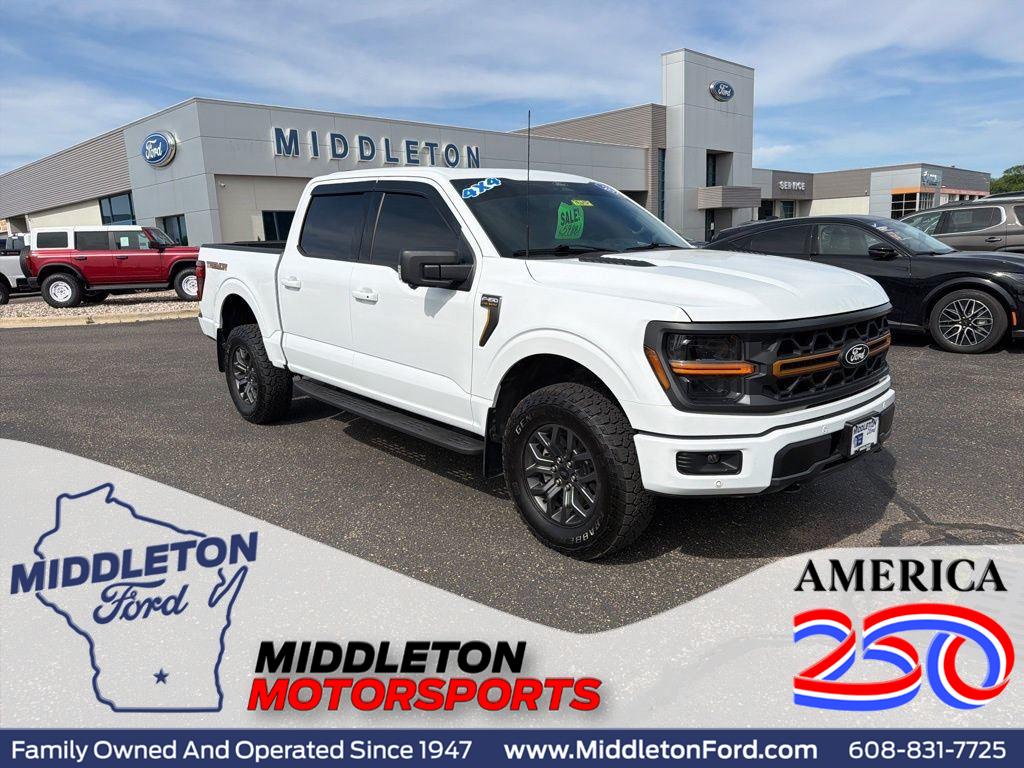 Oxford White 2025 Ford F-150 Pickup Truck Four-Wheel Drive Automatic