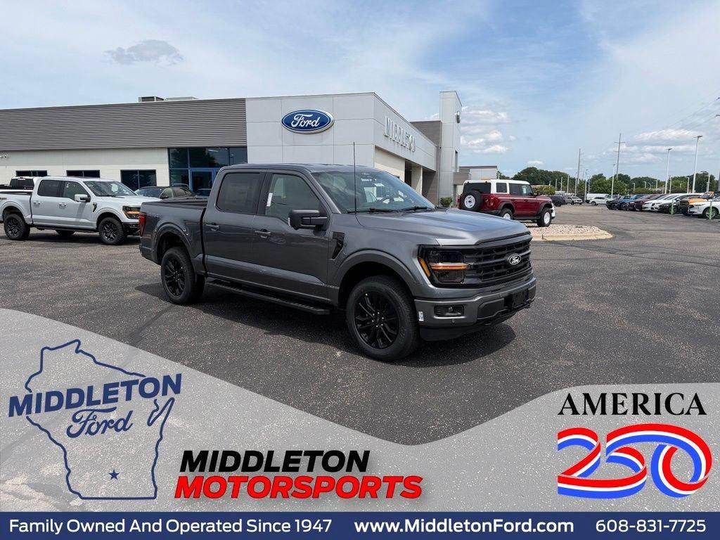 Carbonized Gray 2026 Ford F-150 Pickup Truck Four-Wheel Drive Automatic