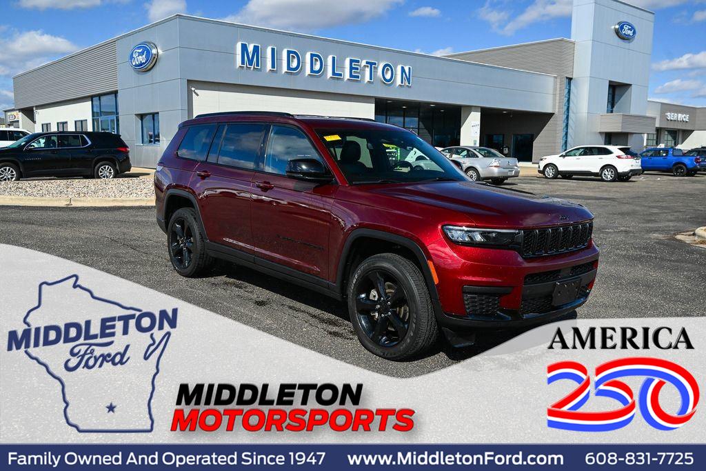 Velvet Red Pearlcoat 2023 Jeep Grand Cherokee L SUV / Crossover Four-Wheel Drive 8-Speed Automatic