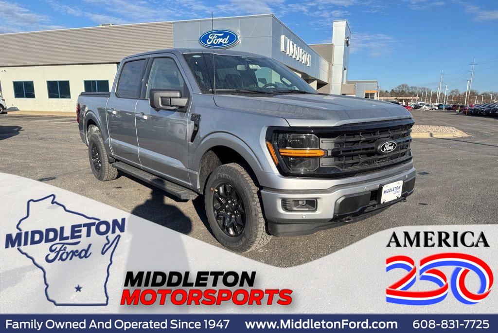 Iconic Silver 2026 Ford F-150 Pickup Truck Four-Wheel Drive Automatic