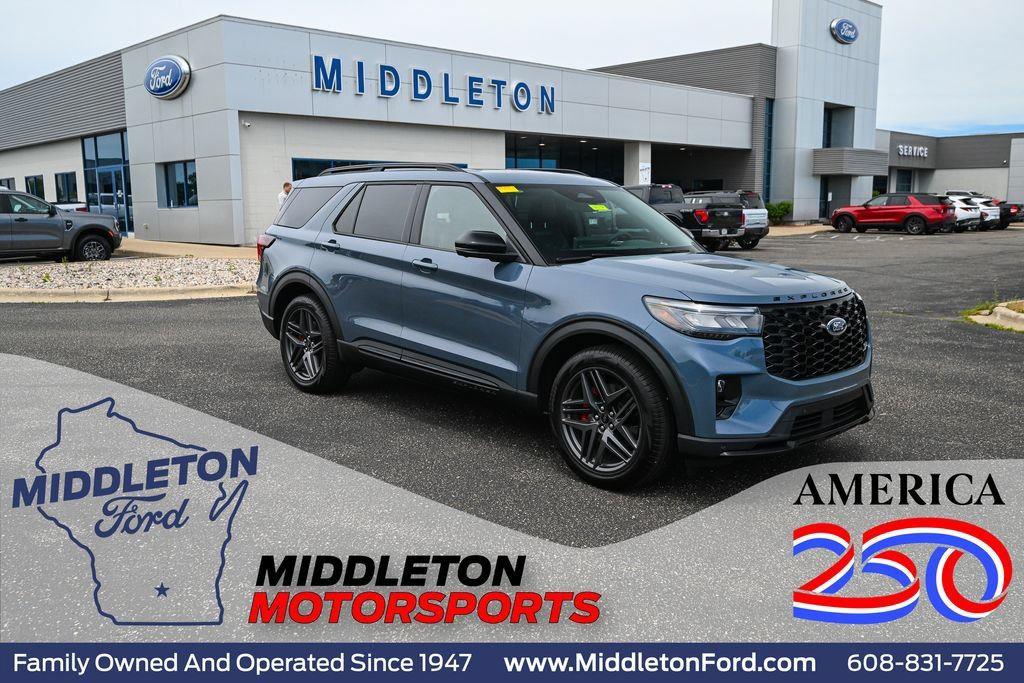 Vapor Blue 2026 Ford Explorer SUV / Crossover All-Wheel Drive Automatic