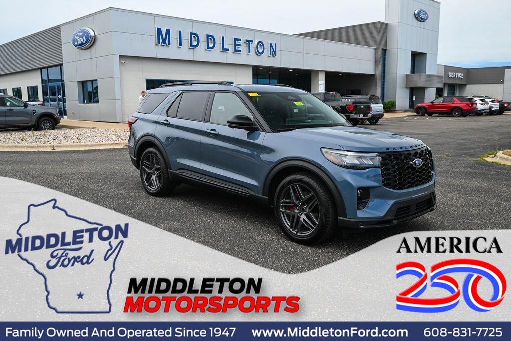 Vapor Blue 2026 Ford Explorer SUV / Crossover All-Wheel Drive Automatic