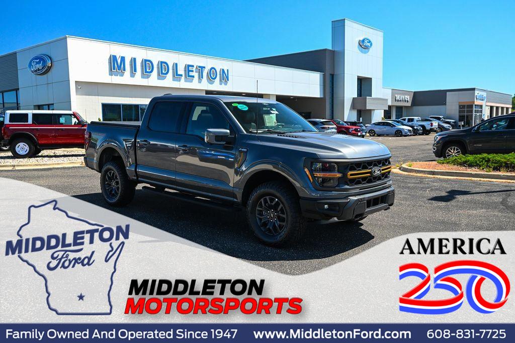 Carbonized Gray 2026 Ford F-150 Pickup Truck Four-Wheel Drive Automatic