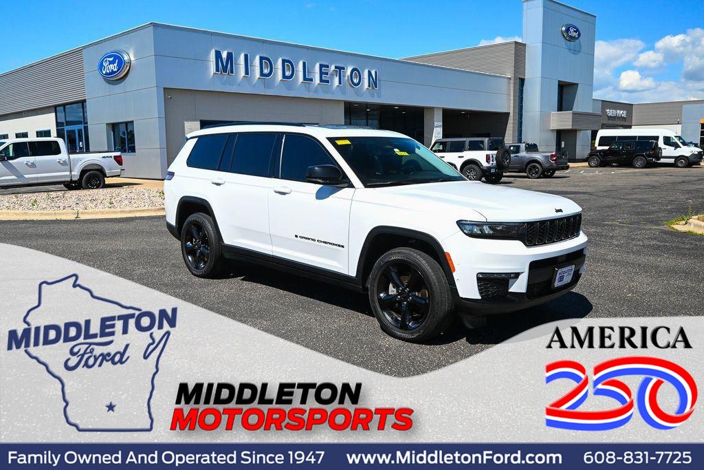 Bright White Clearcoat 2022 Jeep Grand Cherokee L SUV / Crossover Four-Wheel Drive 8-Speed Automatic