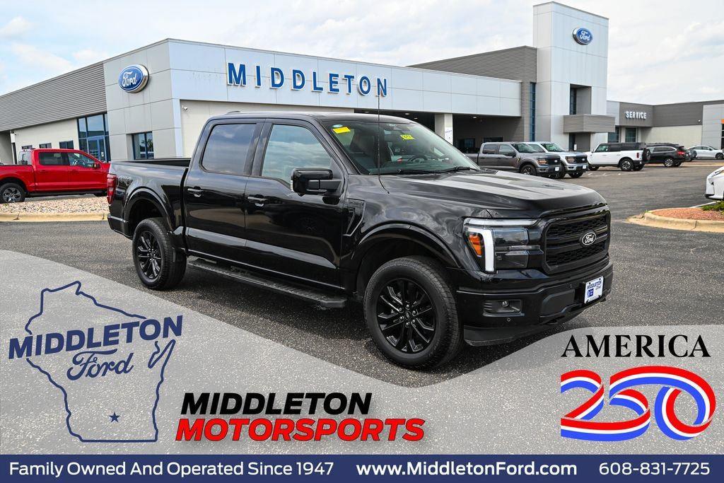 Agate Black 2025 Ford F-150 Pickup Truck Four-Wheel Drive Automatic