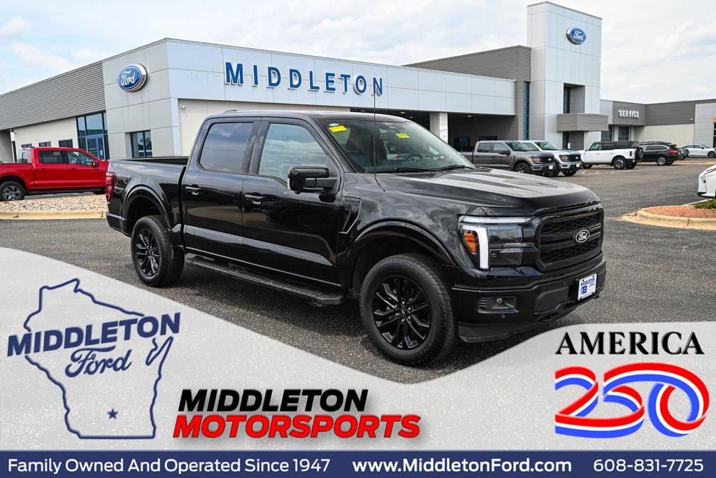 Agate Black 2025 Ford F-150 Pickup Truck Four-Wheel Drive Automatic