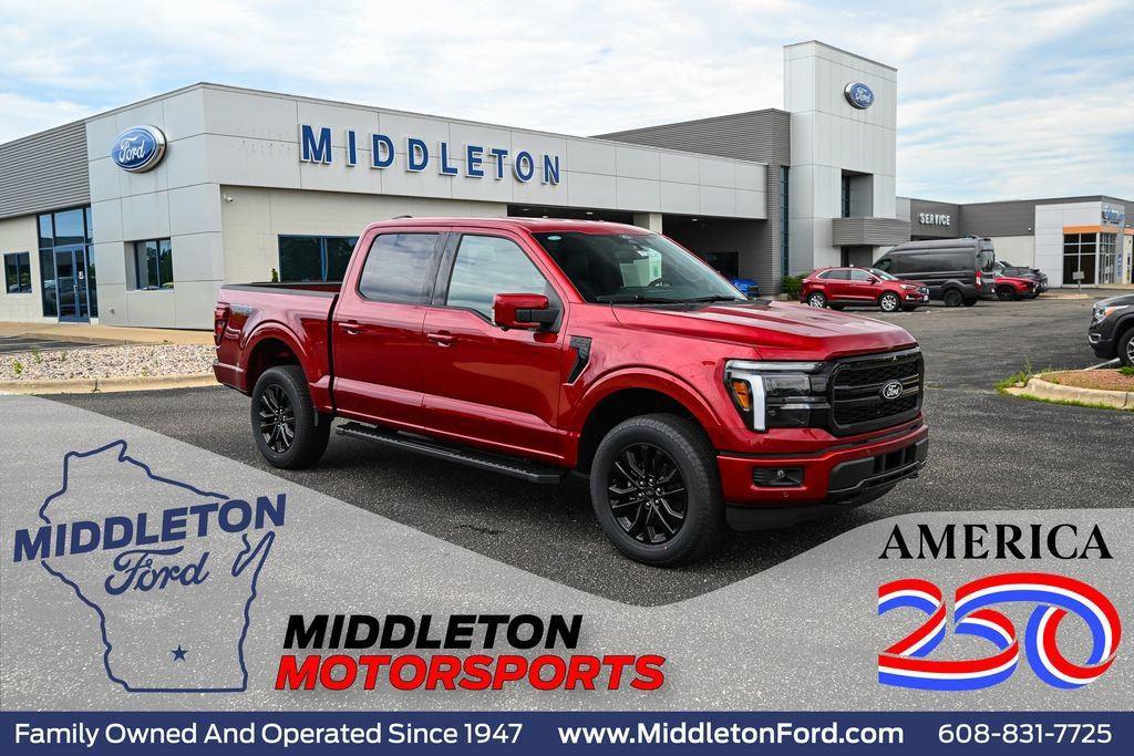 Ruby Red Metallic Tinted Clearcoat 2026 Ford F-150 Pickup Truck Four-Wheel Drive Automatic