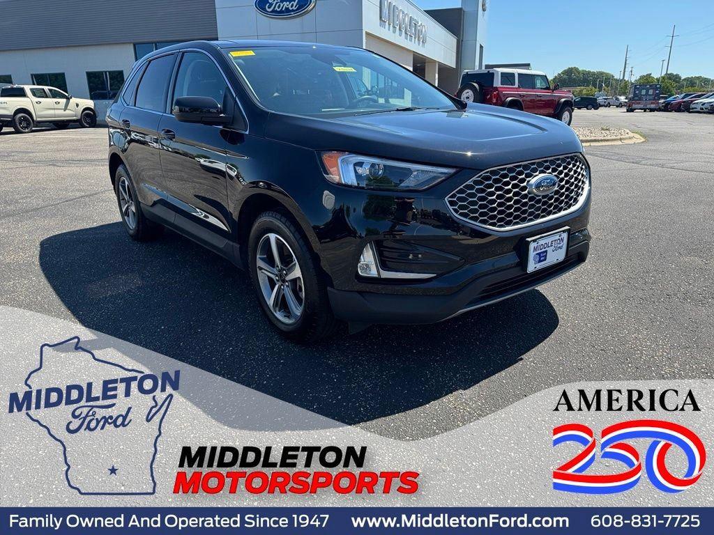Agate Black 2024 Ford Edge SUV / Crossover All-Wheel Drive 8-Speed Automatic