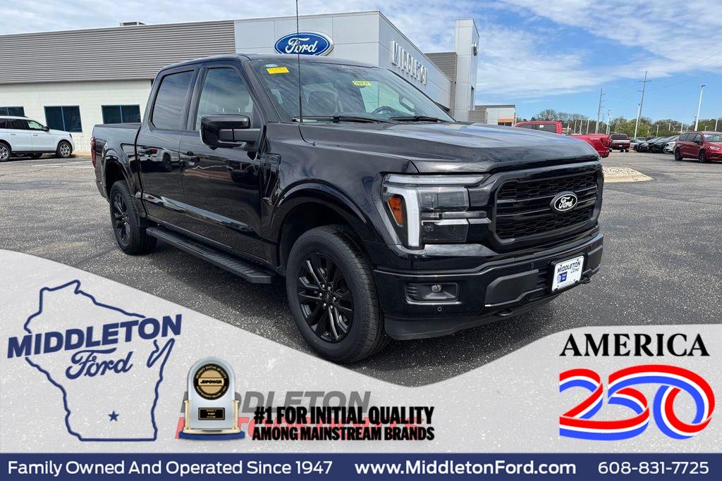 Agate Black 2025 Ford F-150 Pickup Truck Four-Wheel Drive Automatic