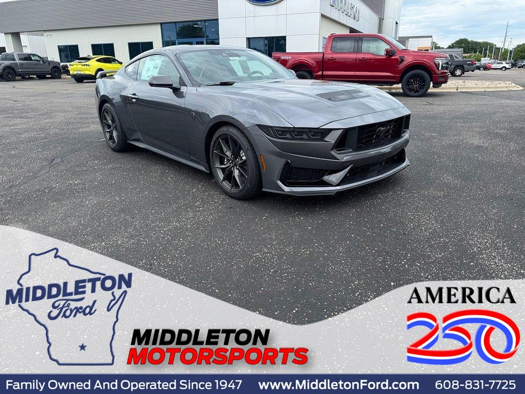 Carbonized Gray 2026 Ford Mustang Coupe Rear-Wheel Drive Automatic