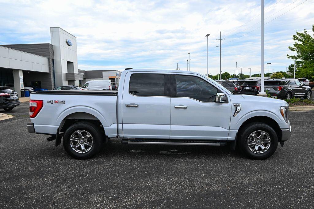 Space White 2022 Ford F-150 Pickup Truck Four-Wheel Drive Automatic