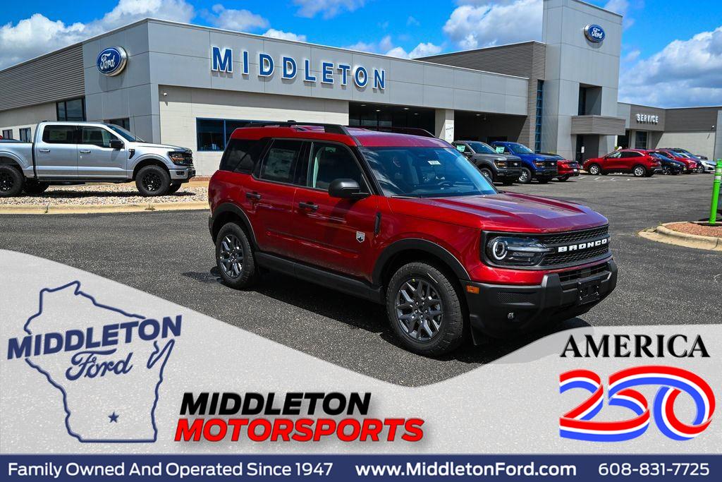 Ruby Red Metallic Tinted Clearcoat 2026 Ford Bronco Sport SUV / Crossover All-Wheel Drive 8-Speed Automatic
