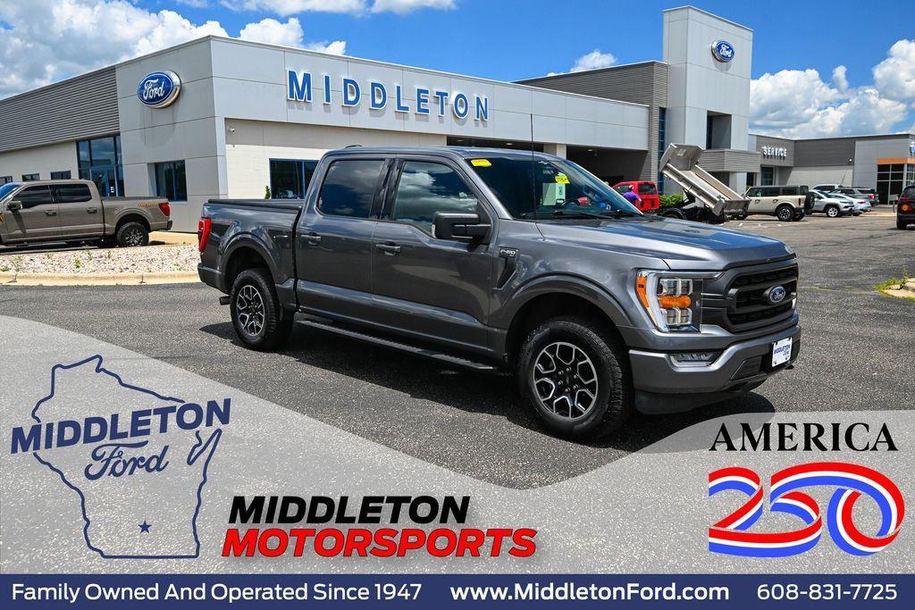 Carbonized Gray 2023 Ford F-150 Pickup Truck Four-Wheel Drive Automatic