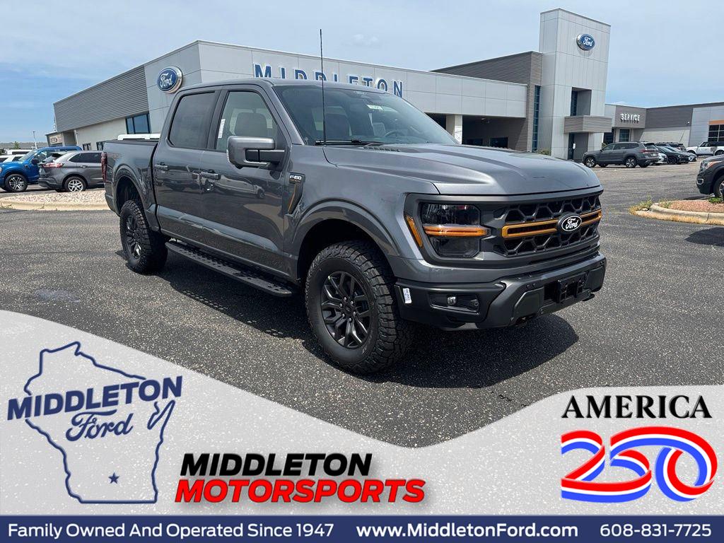 Carbonized Gray 2026 Ford F-150 Pickup Truck Four-Wheel Drive Automatic