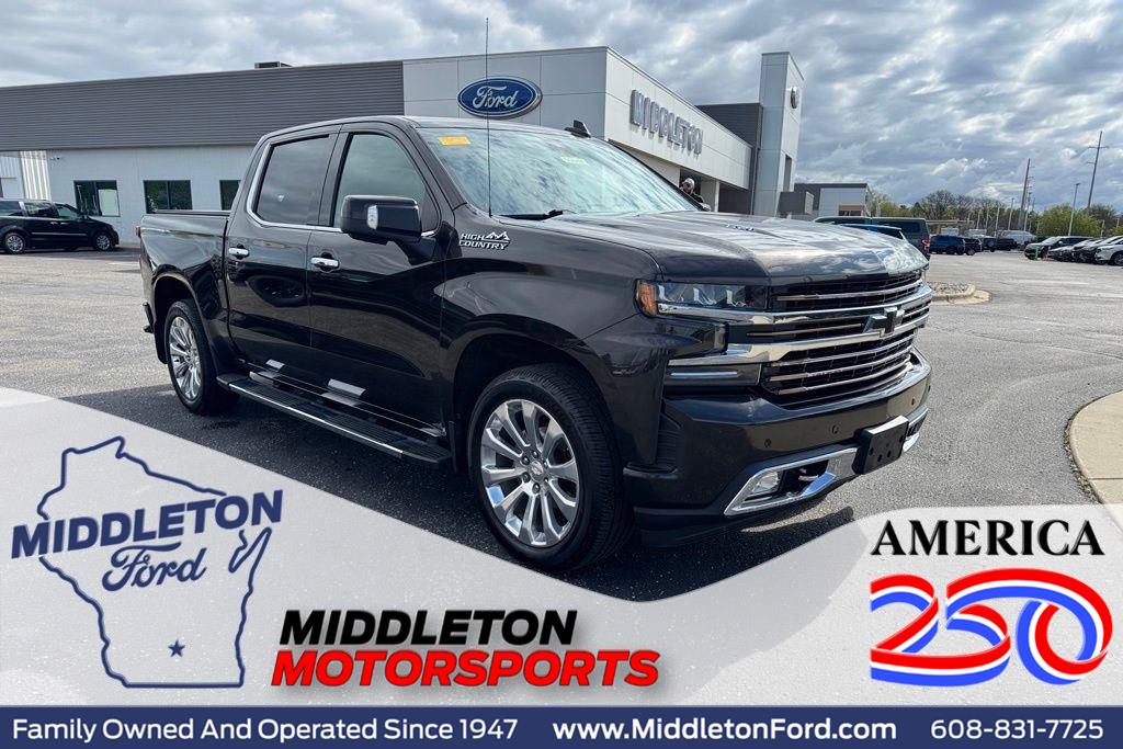 Havana Brown Metallic 2019 Chevrolet Silverado 1500 Pickup Truck Four-Wheel Drive Automatic