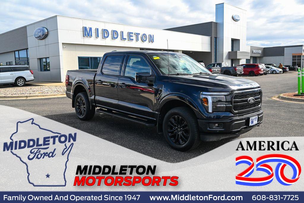 Antimatter Blue 2025 Ford F-150 Pickup Truck Four-Wheel Drive Automatic
