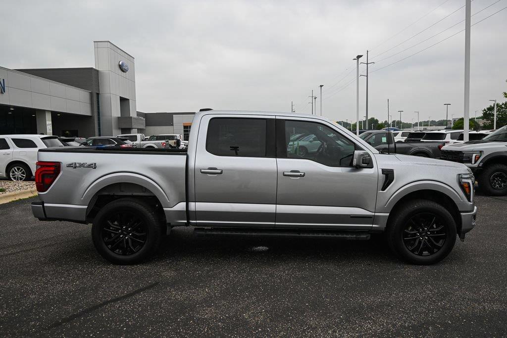 Iconic Silver 2024 Ford F-150 Pickup Truck Four-Wheel Drive Automatic