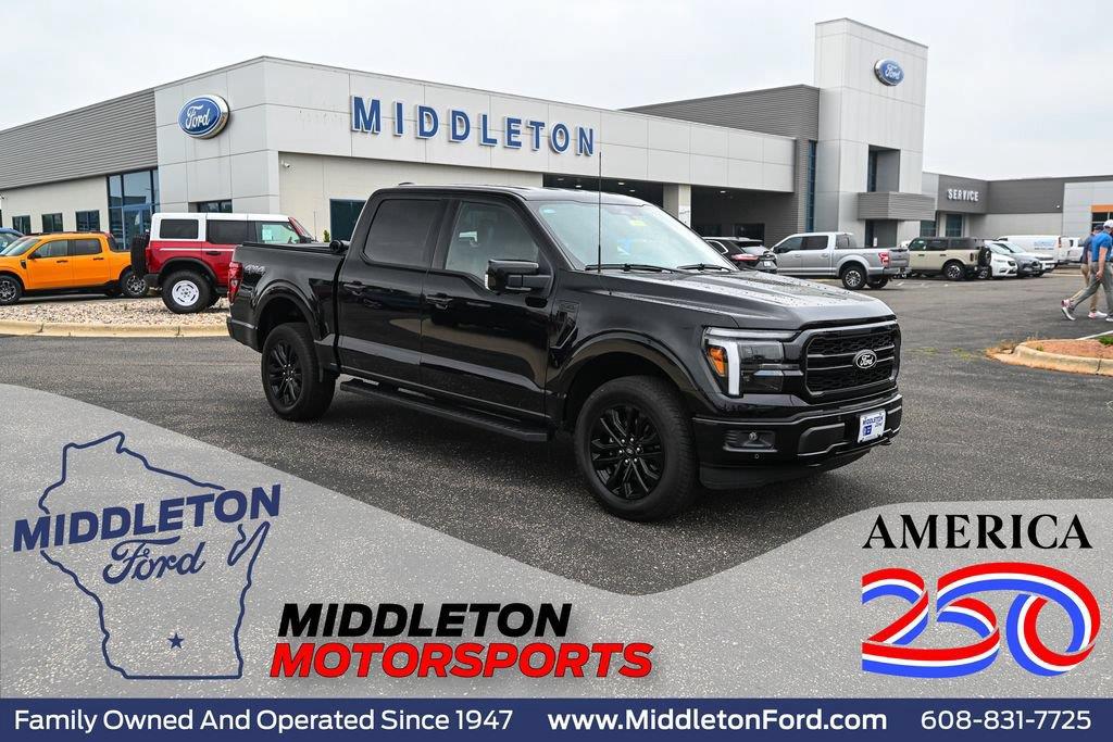 Agate Black 2025 Ford F-150 Pickup Truck Four-Wheel Drive Automatic