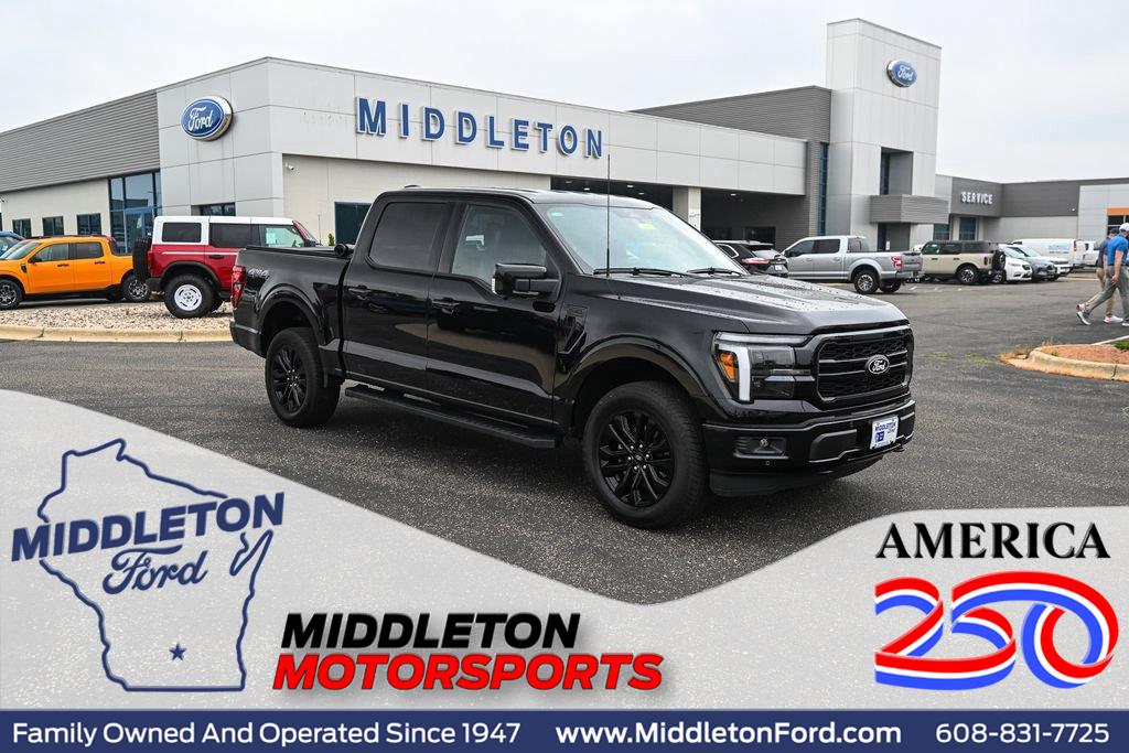 Agate Black 2025 Ford F-150 Pickup Truck Four-Wheel Drive Automatic