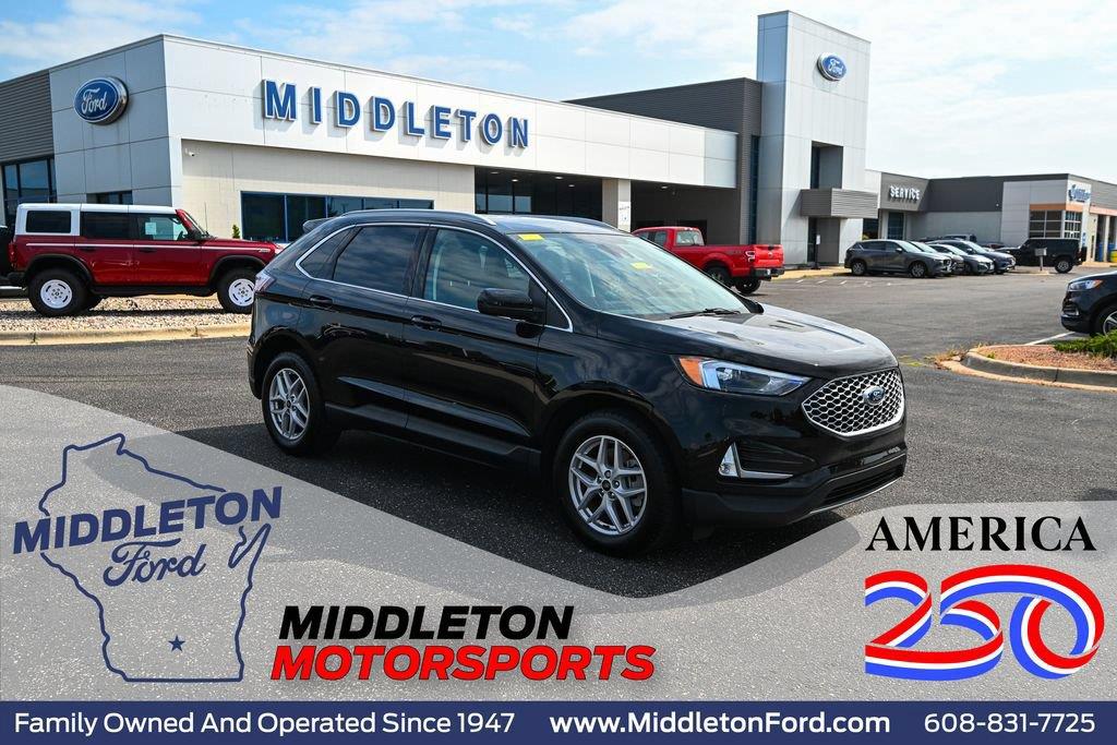 Agate Black 2024 Ford Edge SUV / Crossover All-Wheel Drive 8-Speed Automatic